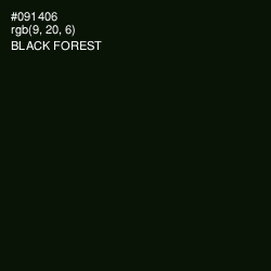 #091406 - Black Forest Color Image